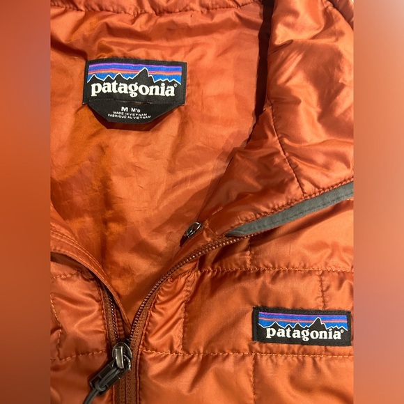 Patagonia Men’s Medium Nano Puff Insulated Vest Burnished Red Puffer NWT Puffy - Picture 5 of 9